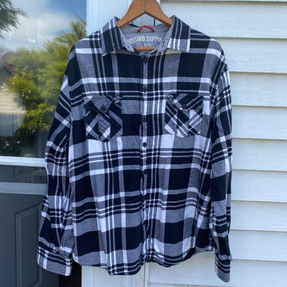 MENS PLAID FLANNEL